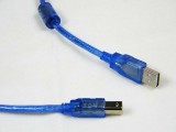1.5米 USB标准2.0 打印线[全铜带磁环]