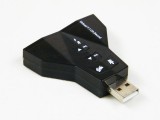 太空梭 7.1声道双耳麦USB声卡