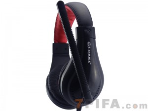 [黑色]LPS-1520 乐普士头戴式电脑耳机