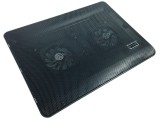 [黑色]Y-215A 冰蝶全铁网面高性能笔记本电脑散热器\散热垫
