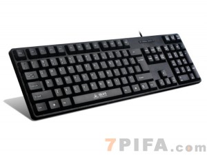 [PS2]K1 霸斧飓风商务电脑键盘