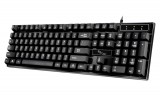 [黑色]Q17 追光豹悬浮式机械手感商务办公键盘USB