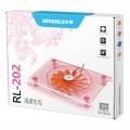 [粉红色]RL-202冰锐凤舞九天多彩笔记本散热垫