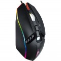 [黑色]CW30 凯迪威RGB游戏发光电镀滚轮竞技鼠标