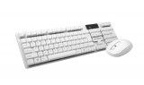 [白色]Y-100 贵彩时尚无线键鼠套装