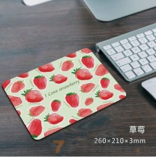 草莓方形鼠标垫[260X210X3MM]