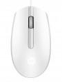 [原装正品/白色]M10惠普HP家用办公笔记本USB有线鼠标