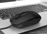 [原装正品/黑色]M10惠普HP家用办公笔记本USB有线鼠标