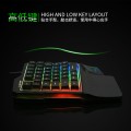 GK103力镁七彩发光单手游戏键盘