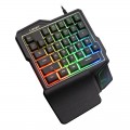 GK103力镁七彩发光单手游戏键盘