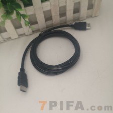 黑色1.5米hdmi转hdmi 标准HDMI 高清转接线