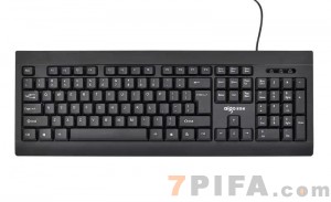 爱国者W912有线键盘台式笔记本电脑外设家用办公游戏键盘