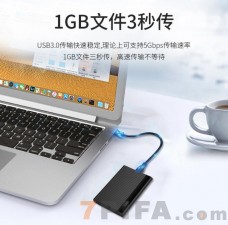 SSK飚王SHE095高速USB3.0移动硬盘盒笔记本2.5英寸机械移动固态盒
