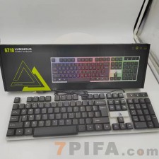 GT10黑色发光单键盘